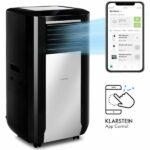 Klarstein Max Breeze Smart Climatiseur Mobile, 4400 watts – 15000 BTU – Noir