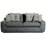 WILLEM – Canapé droit fixe 2 places – Anthracite