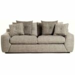 WILLEM – Canapé droit fixe 2 places – Beige