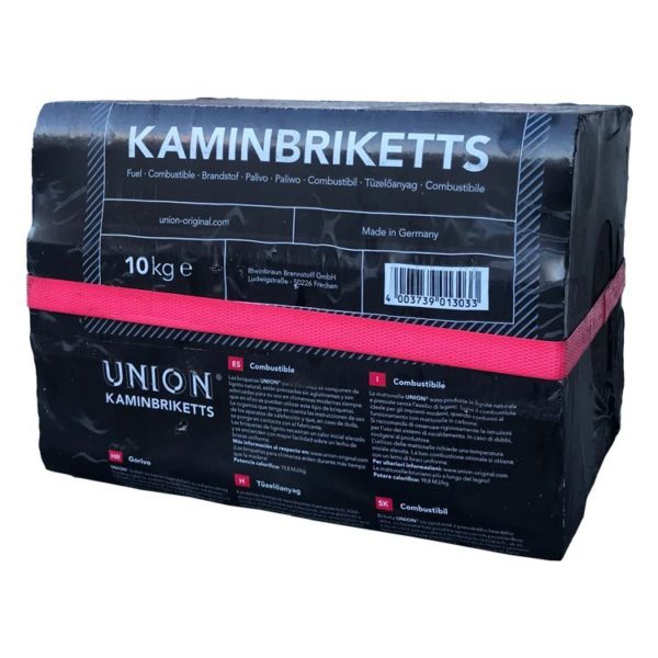Briquettes de lignite de l'Union 25 kg de briquettes de lignite :  : Bricolage