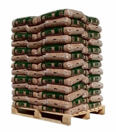 Granulés de bois - 2 palettes de 78 sacs de 15 kg - WOODSTOCK - Mr.Bricolage