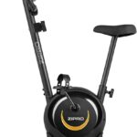 ZIPRO Vélo d’Appartement ONE S GOLD, Vélo d’Intérieur pour Fitness et Sport à Domicile, écran LCD, Pulsomètre, Niveaux de Résistance, 110kg