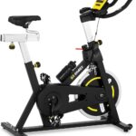 Gymrex GR-MG124 Vélo D'Intérieur Roue D'Inertie de 18 kg LCD Vélo Stationnaire Vélo Statique Vélo De Fitness Vélo D'Appartement