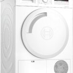 Bosch Sèche-linge frontal pompe à chaleur Série 4 - AutoDry - Pose libre - 7 kg - 112l - Blanc