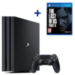 Console PS4 Pro 1To Noire/Jet Black + The Last of Us Part II