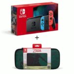 Pack Nintendo Switch Néon + Housse Zelda