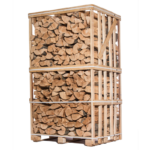 BOIS DE CHAUFFAGE - 30 CM - SEC - MÉLANGE DE BOIS TENDRES - PALETTE 2 M3 - 3 STÈRES