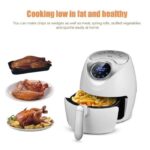 Cosori Friteuse sans Huile à Air Chaude 5,5L, avec 11 Programmes, Fonction de Maintien au Chaud & Préchauffage- Blanc