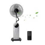 Aigostar Forest Mist - Ventilateur brumisateur et purificateur avec télécommande. Minuterie 8h, fonction ionique. Design exclusif.