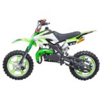 DIRT BIKE 50 cc 2 Temps Enfant - Vert - Livrée Prête à Rouler