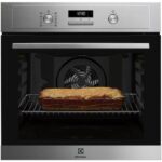ELECTROLUX ECF6P62X - Four électrique encastrable - chaleur pulsée - multifonction - 68L - Pyrolyse - A+ - porte froide