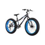 Fat Bike 24'' Cadre en Aluminium - Freins Double Disques équipé de 6 Vitesses - Dérailleur Shimano TY21 et poignée Shimano RS35