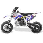 Moto Enfant Cross sport 50cc 2T 3,5cv 10/10 - sans montage Bleu- Bleu