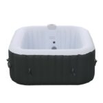 Spa Jacuzzi Piscine Spa chauffage Massage gonflable dans-Outdoor WHIRLPOOL 4 PERSONNE