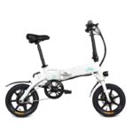 Vélo assistance électrique FIIDO D1 Vélo Electrique Cyclomoteur E-Scooter 7.8Ah 2600mAh 25km/h 250W Blanc